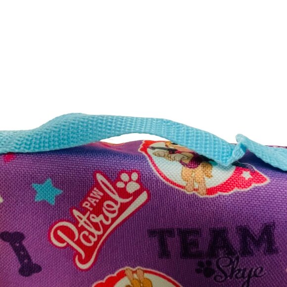 Paw Patrol Kids Insulated Foldable Lunch Bag Team Skye Size 9 x 7 x 4" - Picture 4 of 8